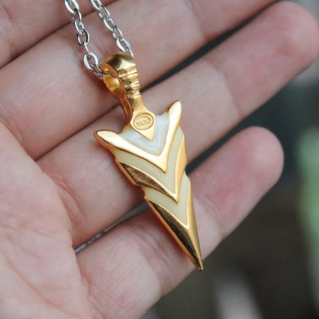 Glow In The Dark Arrowhead Necklace