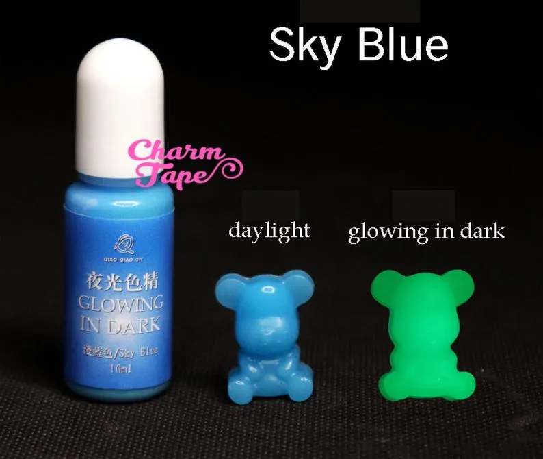 Glow in The Dark Color Pigment - Colorant Pigment Dye for Resin Coloring - 10g Resin dye