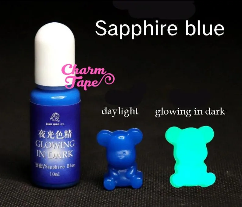 Glow in The Dark Color Pigment - Colorant Pigment Dye for Resin Coloring - 10g Resin dye
