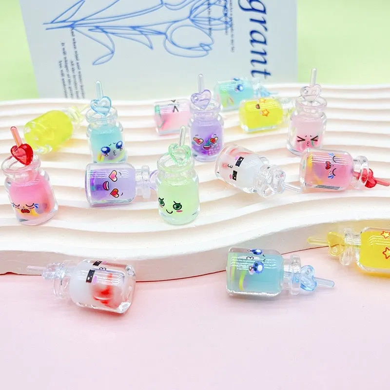 Glow-In-The-Dark Expression Bottle Charm