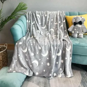 Glow in the dark fleece throws