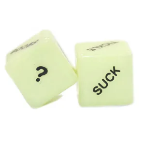 Glow in the Dark Foreplay Dice