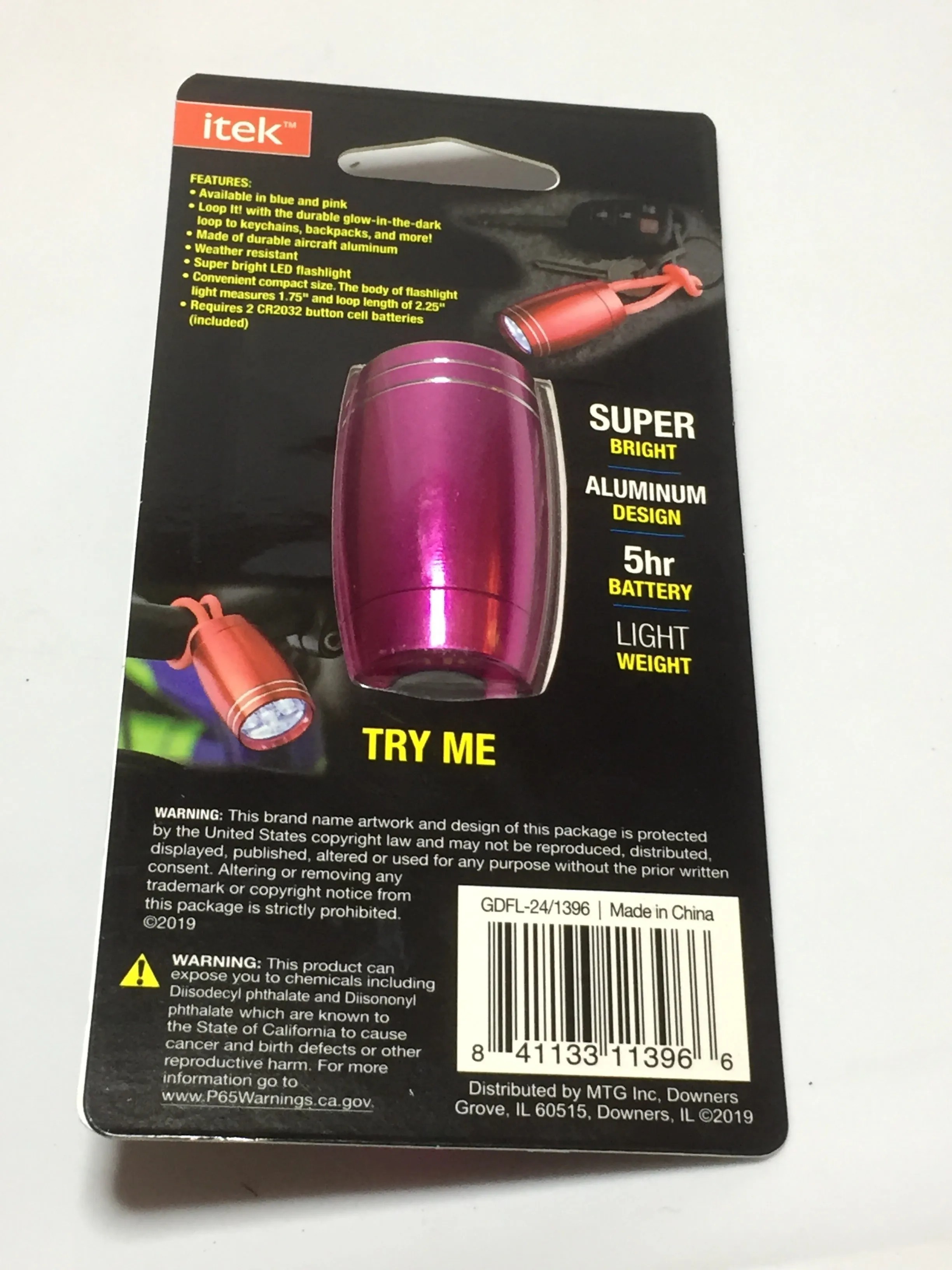 Glow in the Dark Loop Light (019)