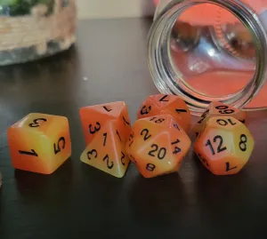 Glow in the Dark Lunar Eclipse Dice