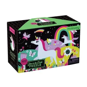 GLOW IN THE DARK PUZZLE- UNICORNS