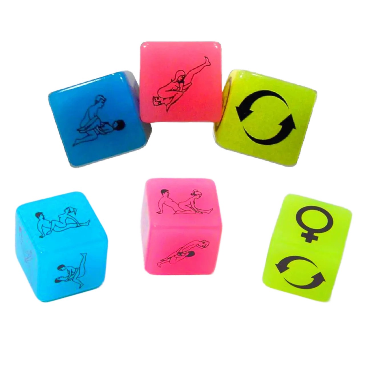 Glow In The Dark Sex Dice