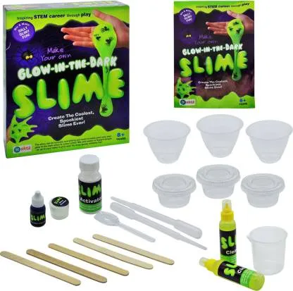 Glow in The Dark Slime Lab