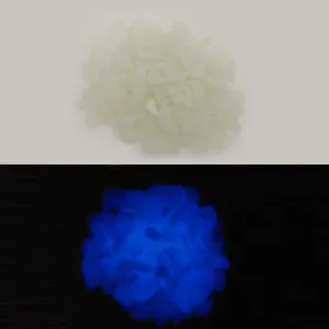 Glow in the dark stone,Big Blue,100 grams/lot