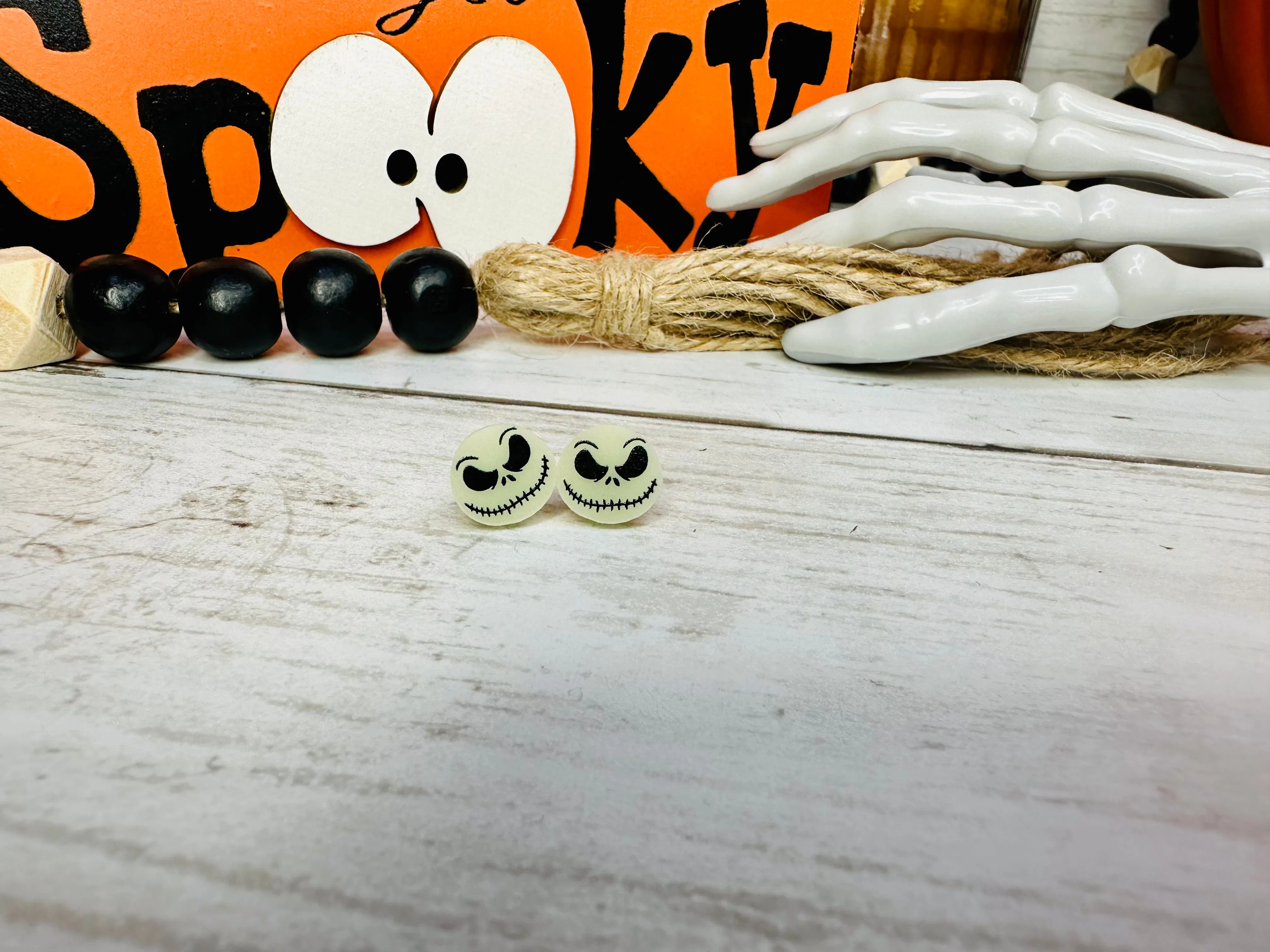 Glowing Skeleton Cabochon