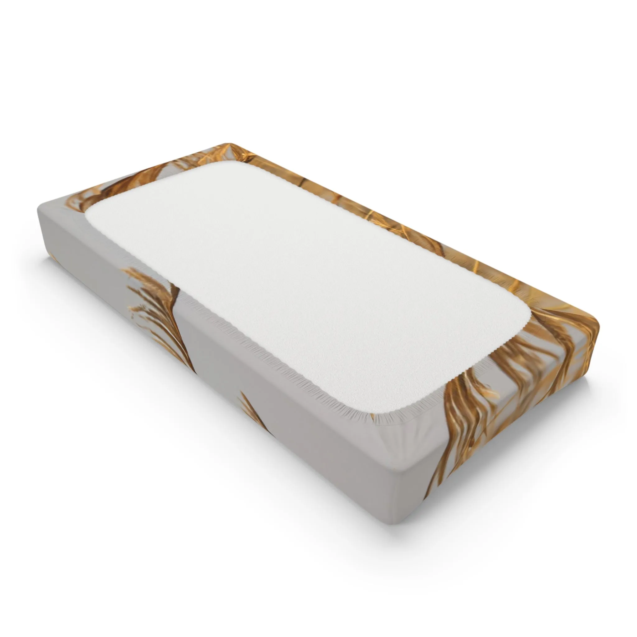 Golden Grass Baby Changing Pad Cover