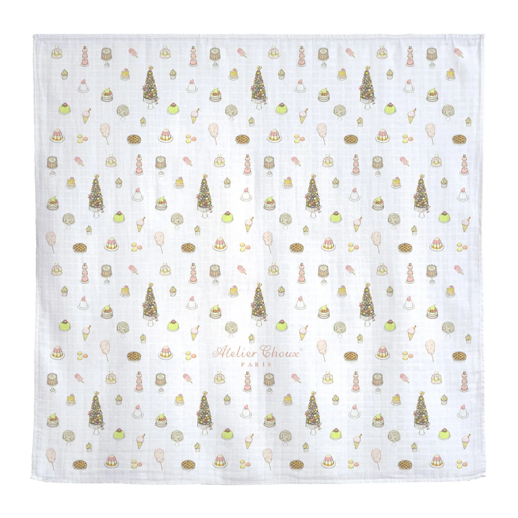 GOTS Certified Organic Swaddle - Sweet Pie