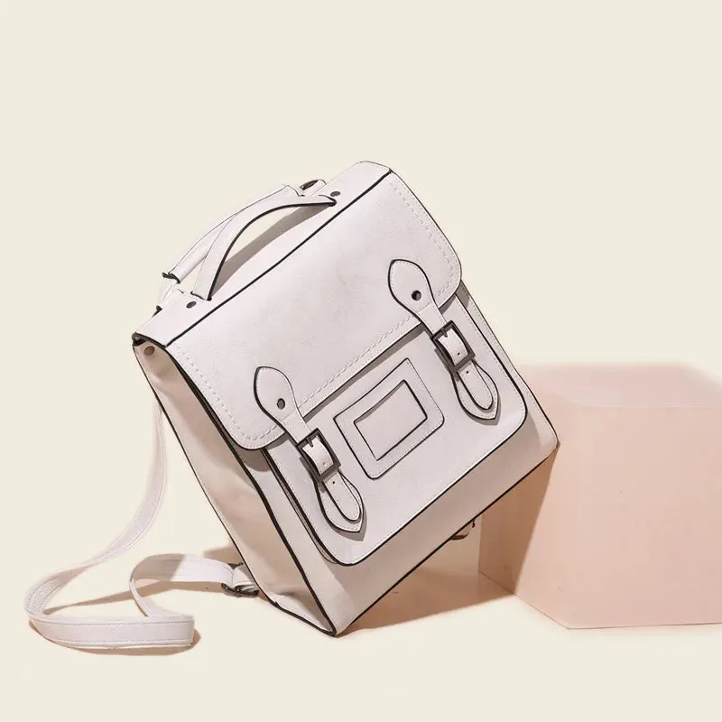 Grace Genuine Leather Convertible Satchel
