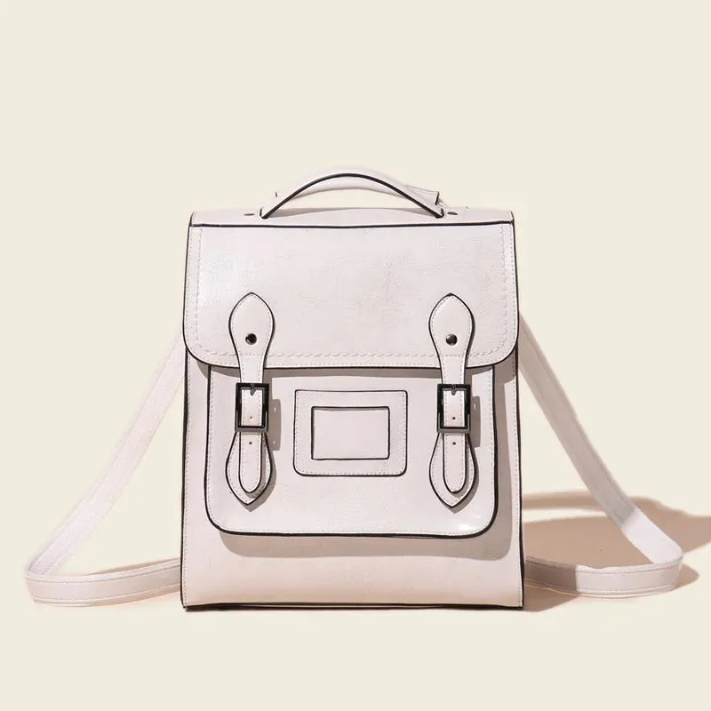 Grace Genuine Leather Convertible Satchel