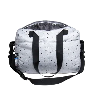 Grey Stars Diaper Bag