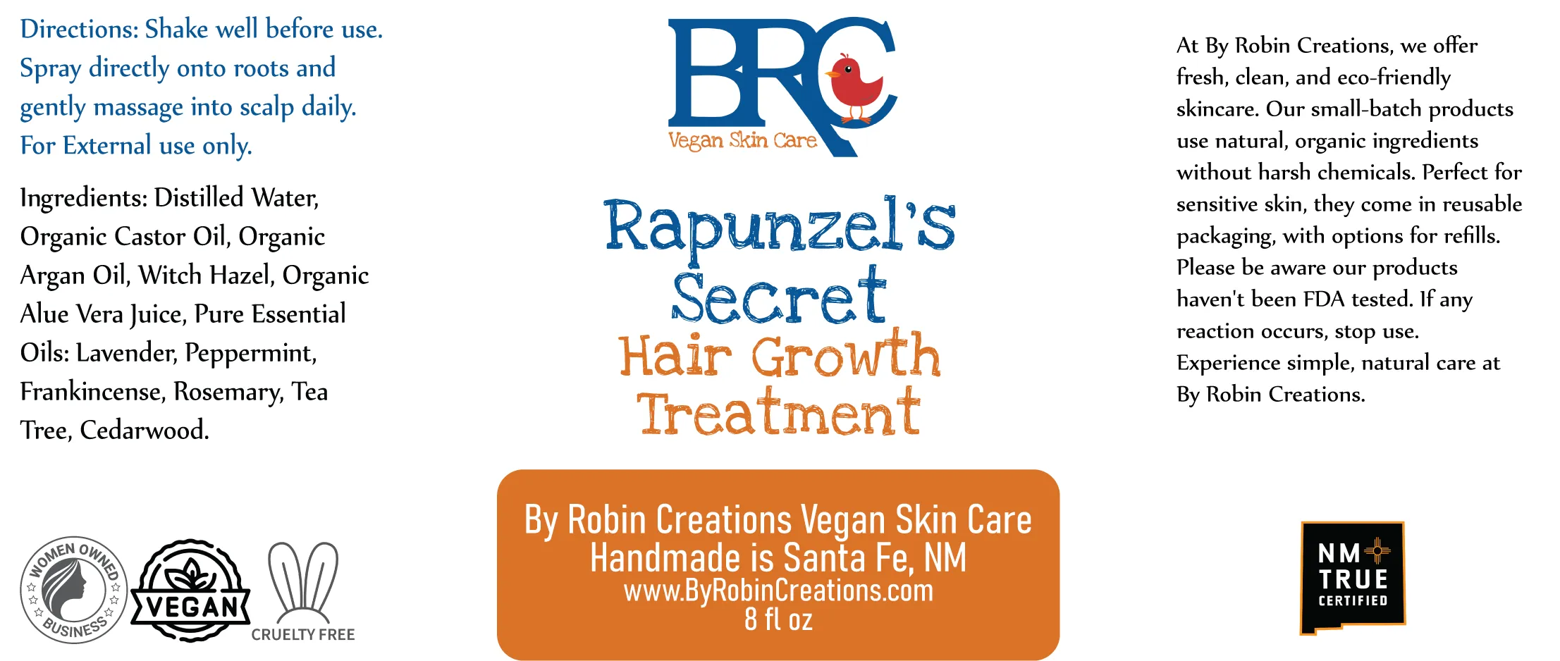 Hair Growth Treatment Spray