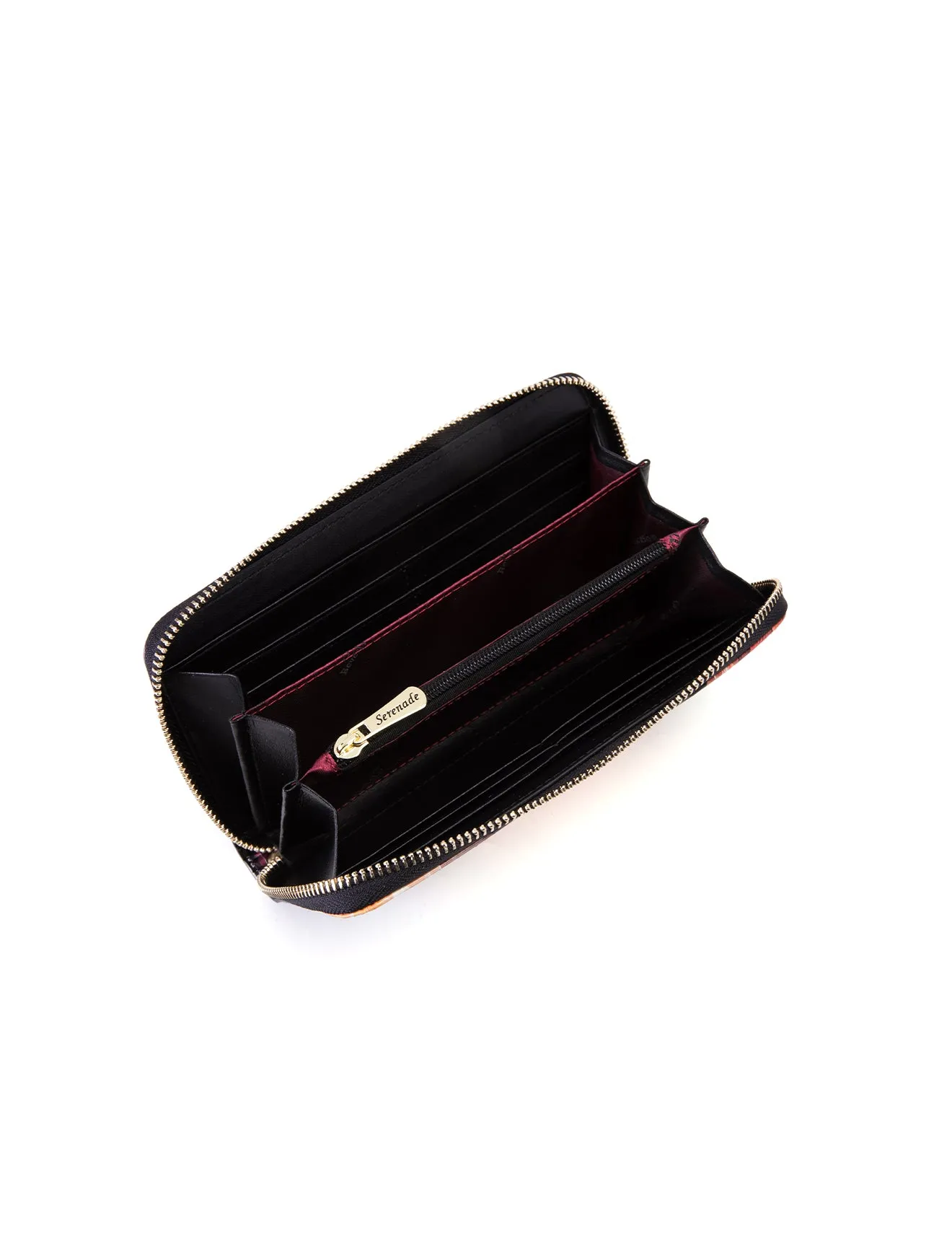 HARRIET ZIP AROUND LEATHER RFID WALLET-WSF2816- NEW IN