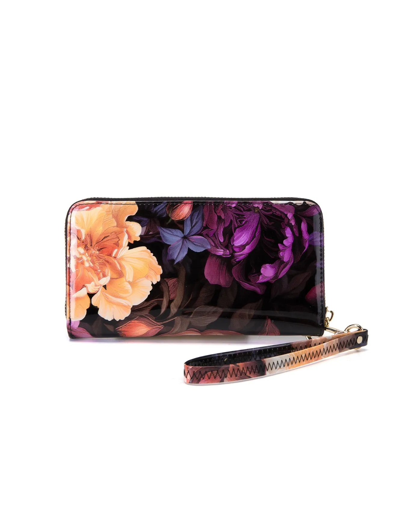 HARRIET ZIP AROUND LEATHER RFID WALLET-WSF2816- NEW IN