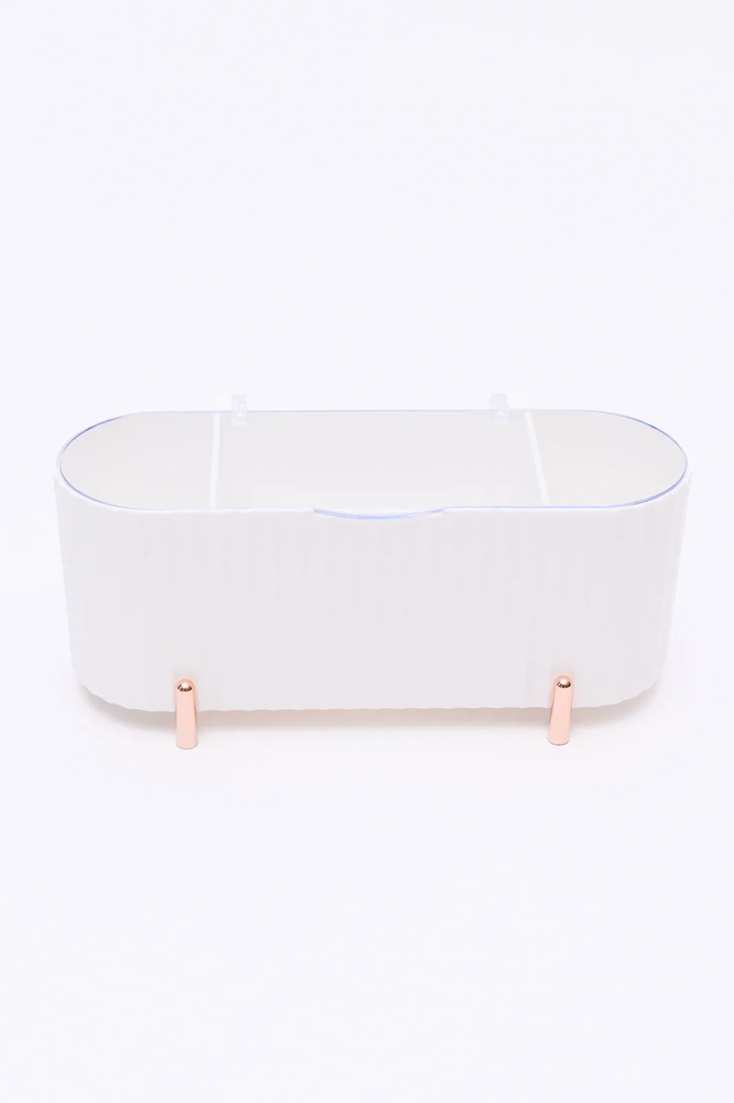 Hazel Blues® |  Mini Beauty Organizer in White