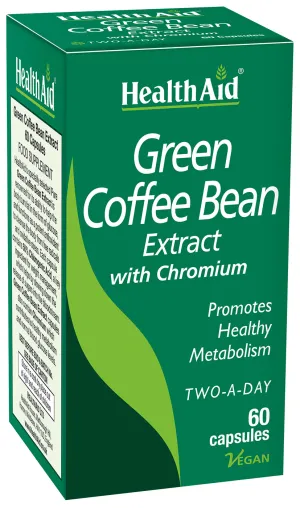 Health Aid Green Coffee Bean Extract with Chromium 60's