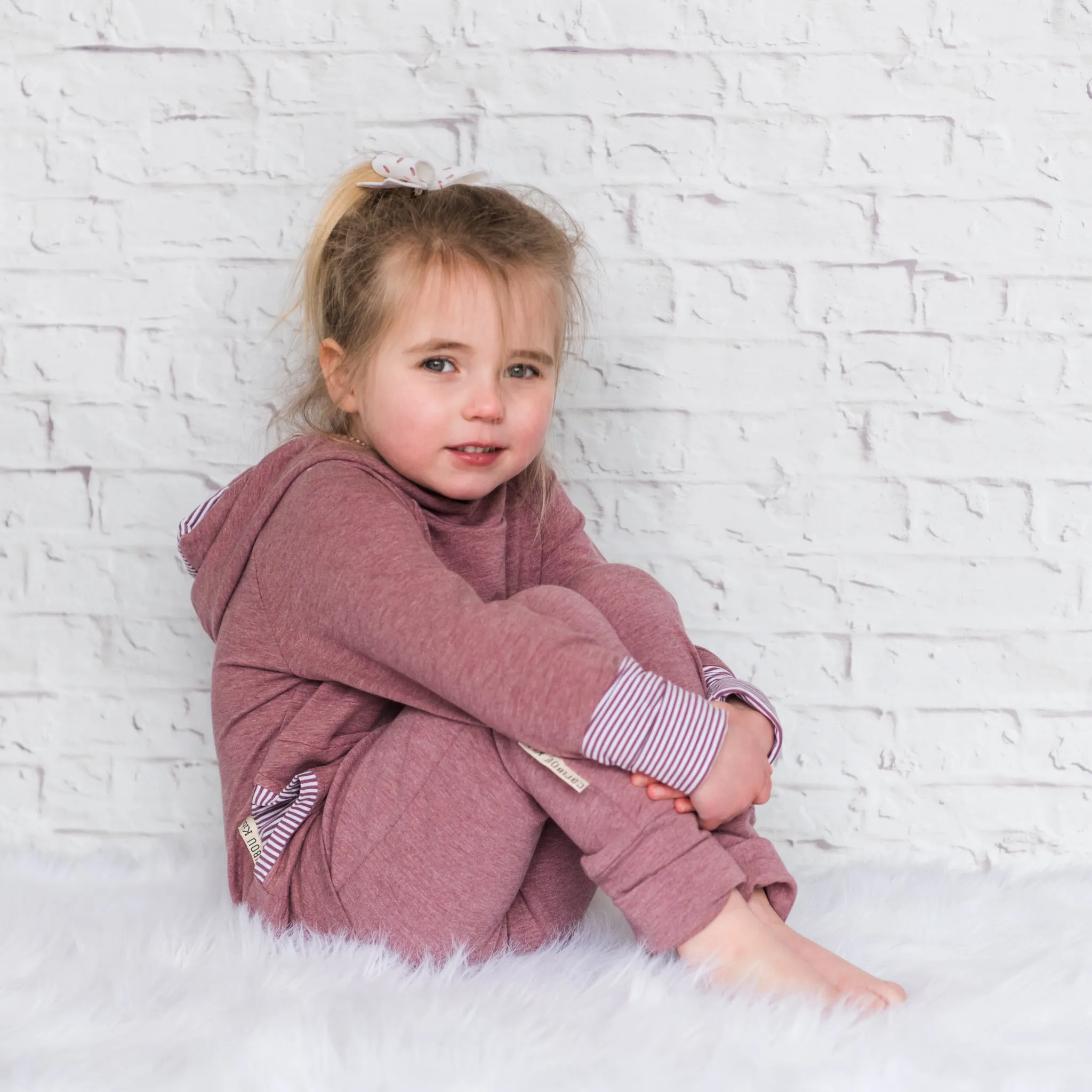 Heather Mauve Bamboo Joggers