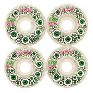 Heroin Skateboards Heroin Eyes Glow in the Dark Skateboard Wheels 101a 52mm