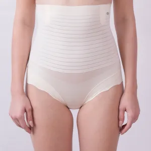 High Waist Ultra Thin Compression Shaper Brief with Tummy Control & No VPL