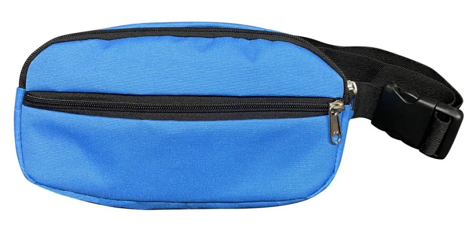 Hip Pack (Fanny Pack) Bag with zipper pockets.