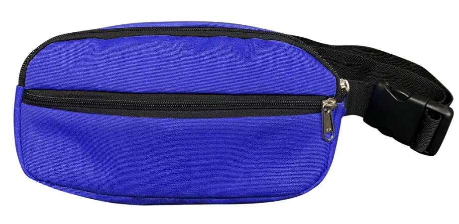 Hip Pack (Fanny Pack) Bag with zipper pockets.