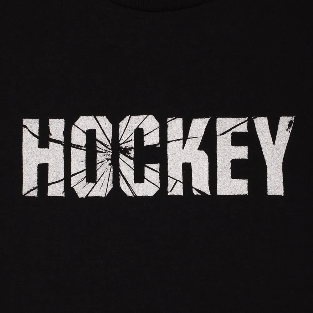 Hockey Shatter Reflective Tee Black