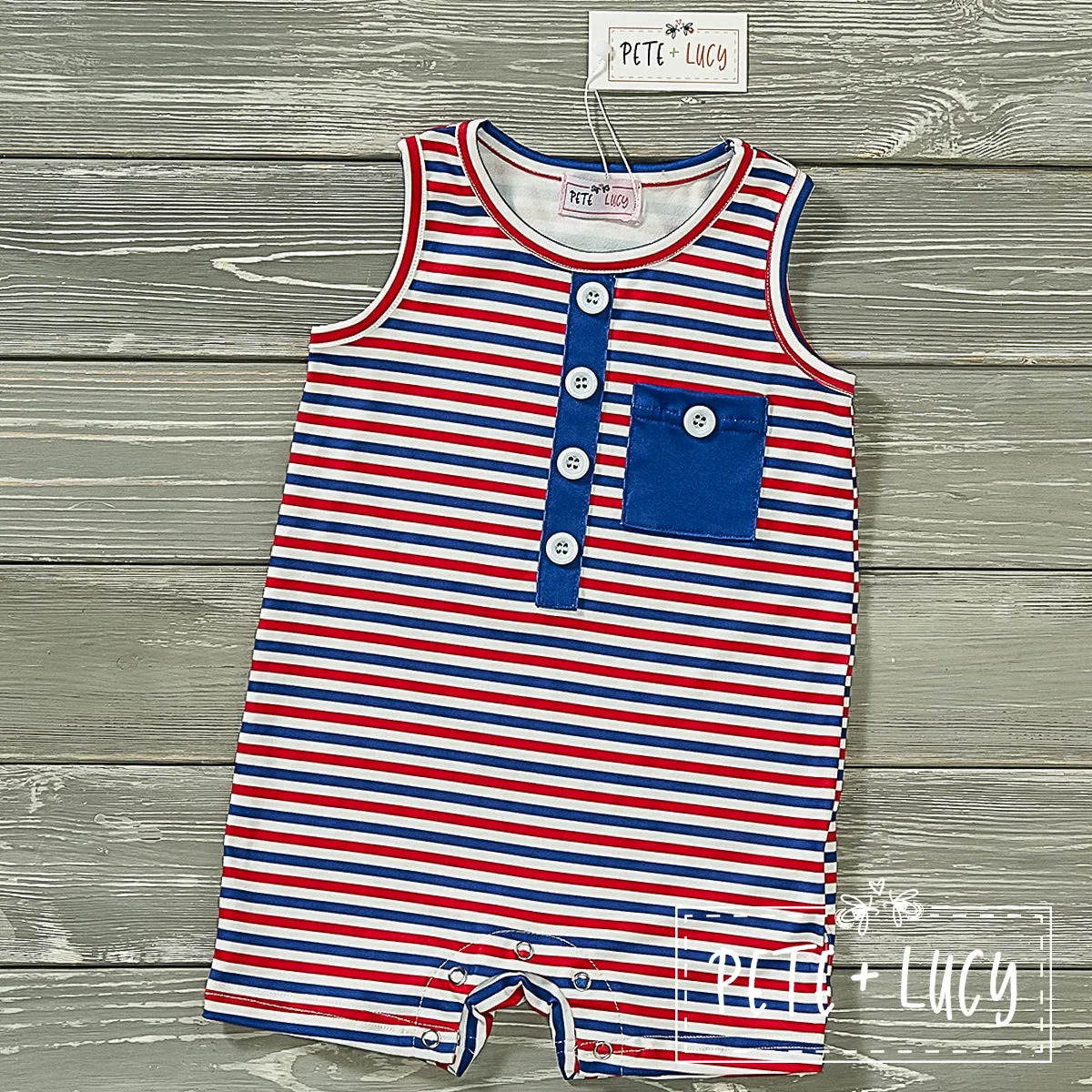 Home of the Brave: Boy Romper