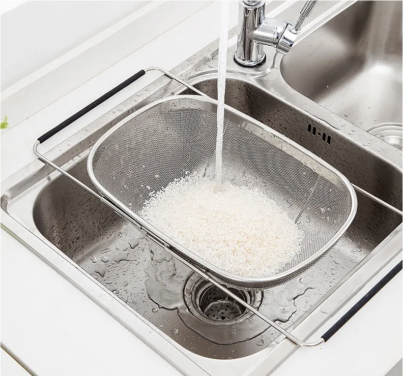 Homlly Expandable Dish Drying Rack and Utensil Holder
