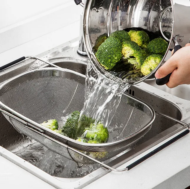 Homlly Expandable Dish Drying Rack and Utensil Holder