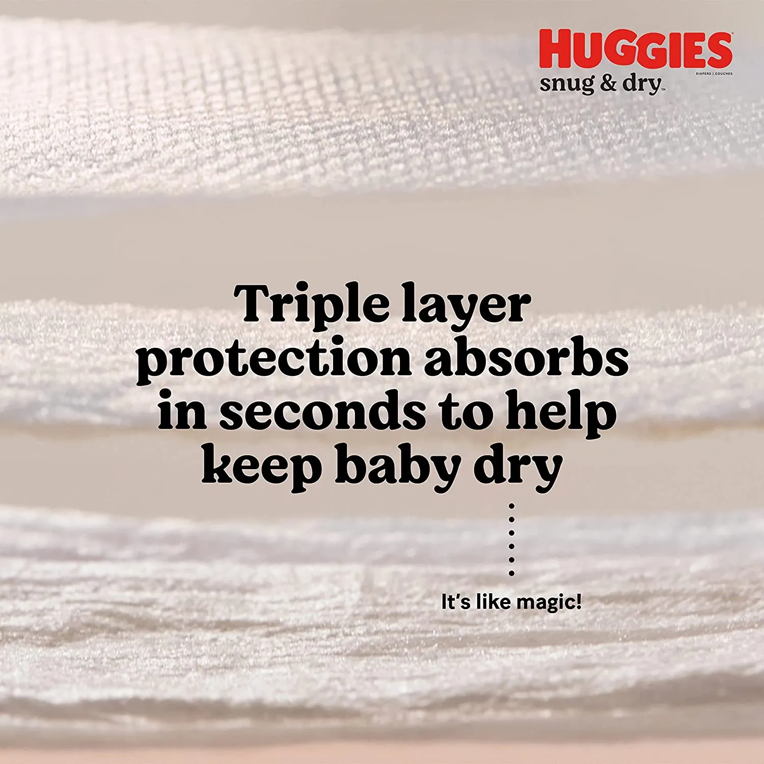 Huggies Snug & Dry Disposable Baby Diapers Size 1, 38ct - 3600051462