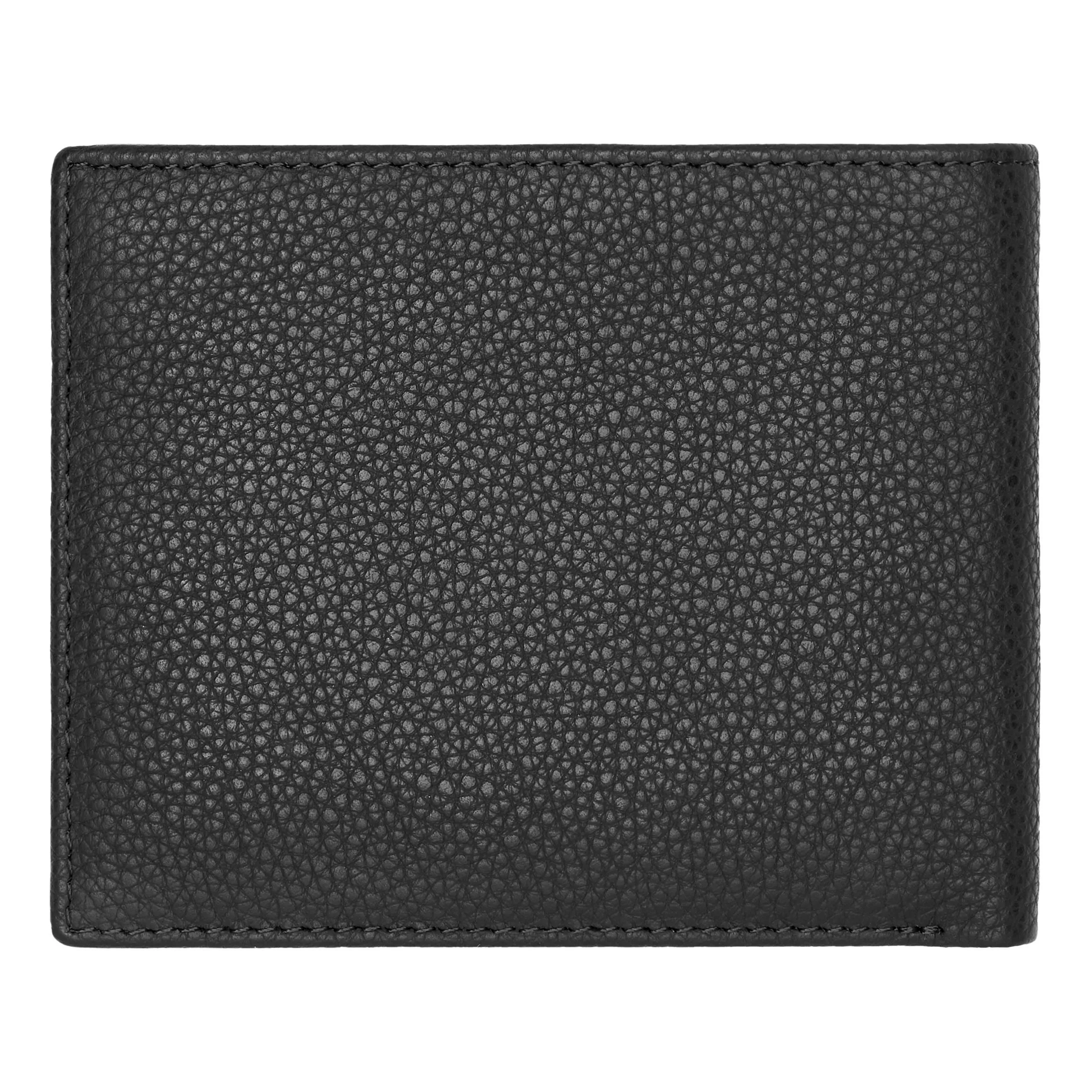 HUGO BOSS HLY416A-Wallet with flap Classic Grained Black
