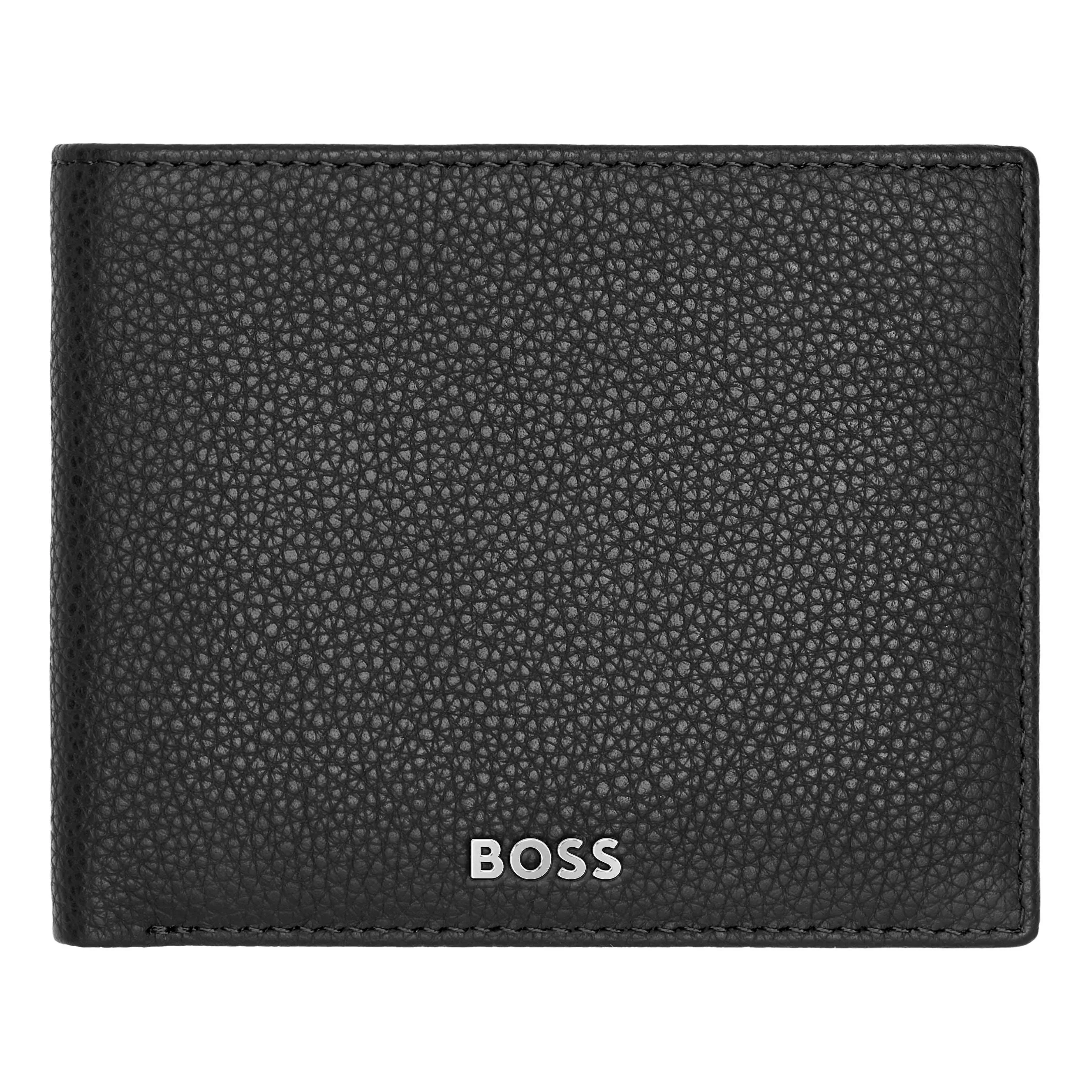 HUGO BOSS HLY416A-Wallet with flap Classic Grained Black