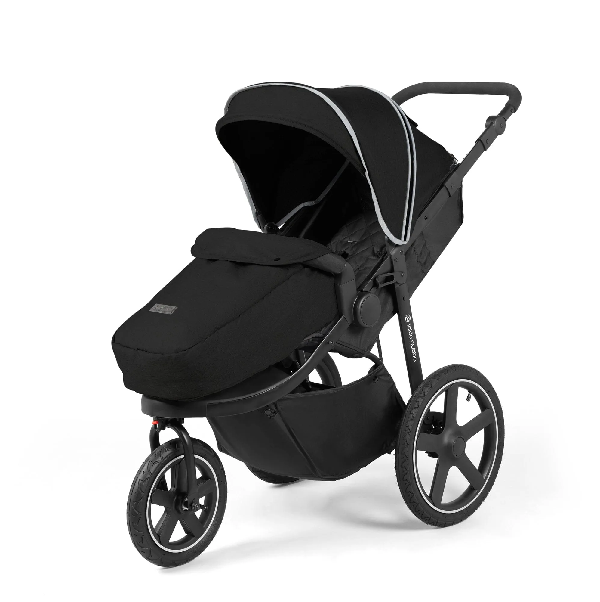 Ickle Bubba Venus Max Jogger Stroller in Black/Black