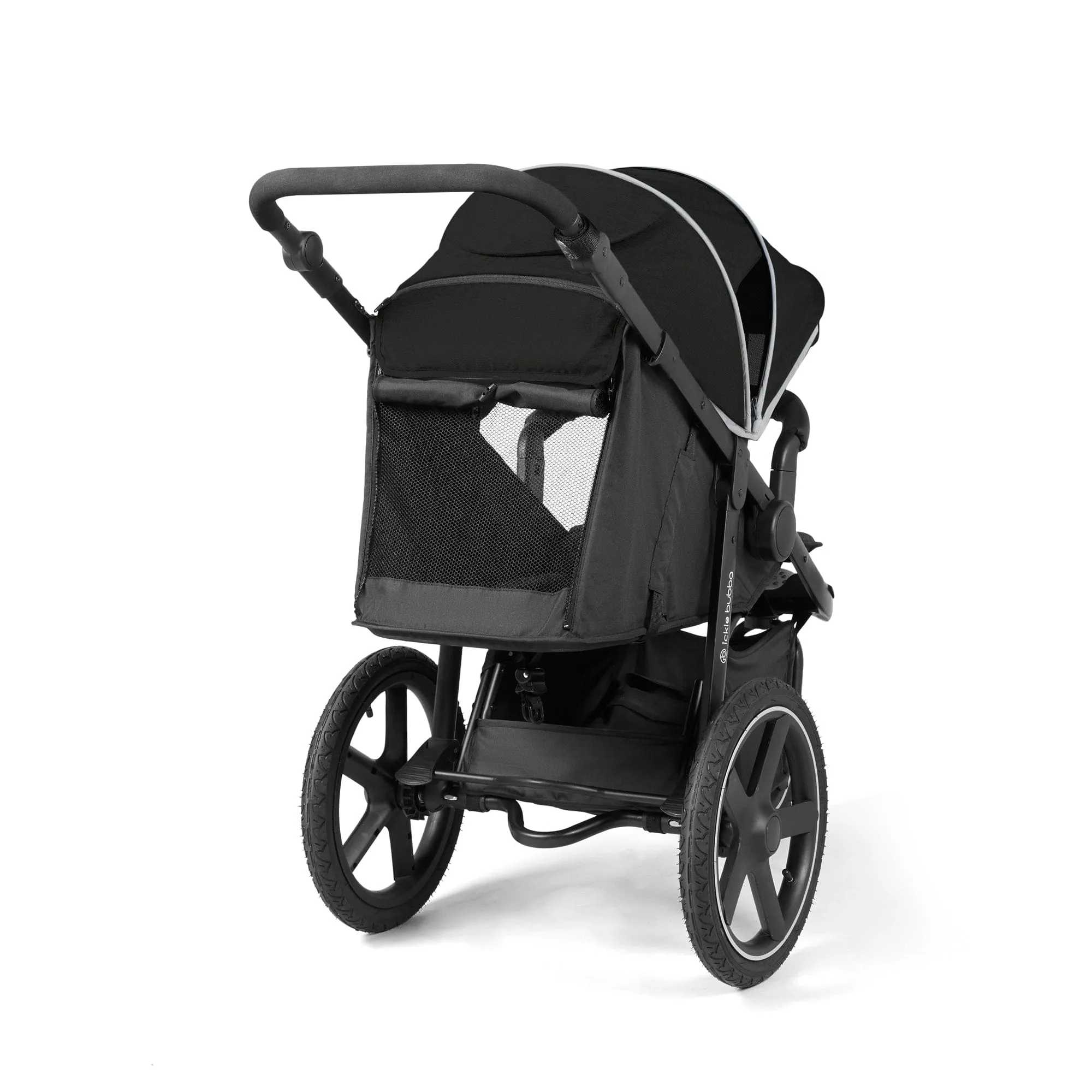 Ickle Bubba Venus Max Jogger Stroller in Black/Black