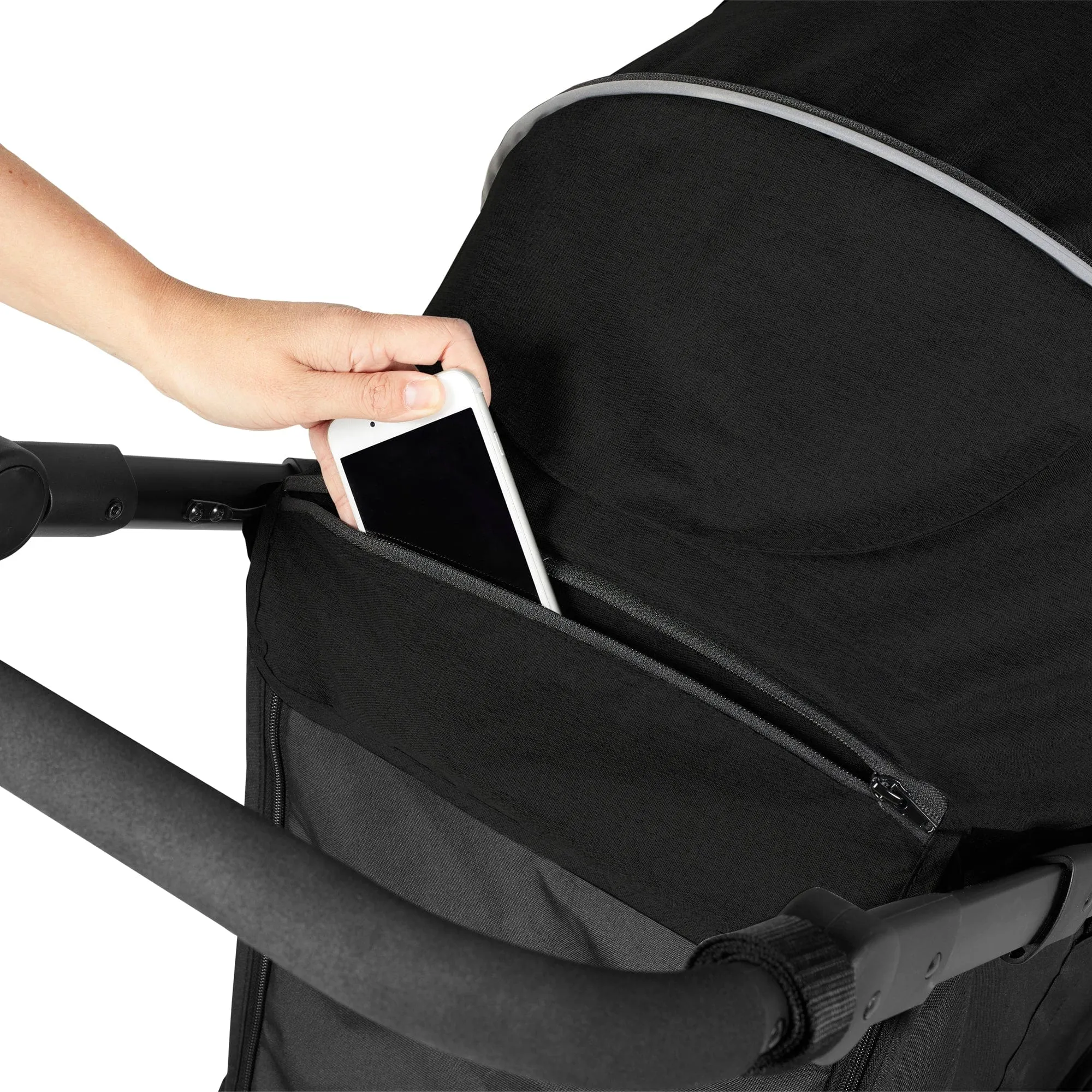 Ickle Bubba Venus Max Jogger Stroller in Black/Black