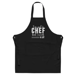 I'm Not a Chef But I Cook A Lot Two Pocket Apron