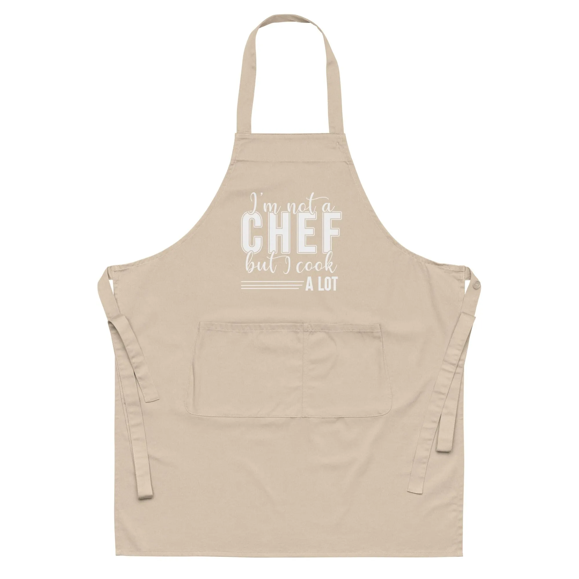 I'm Not a Chef But I Cook A Lot Two Pocket Apron