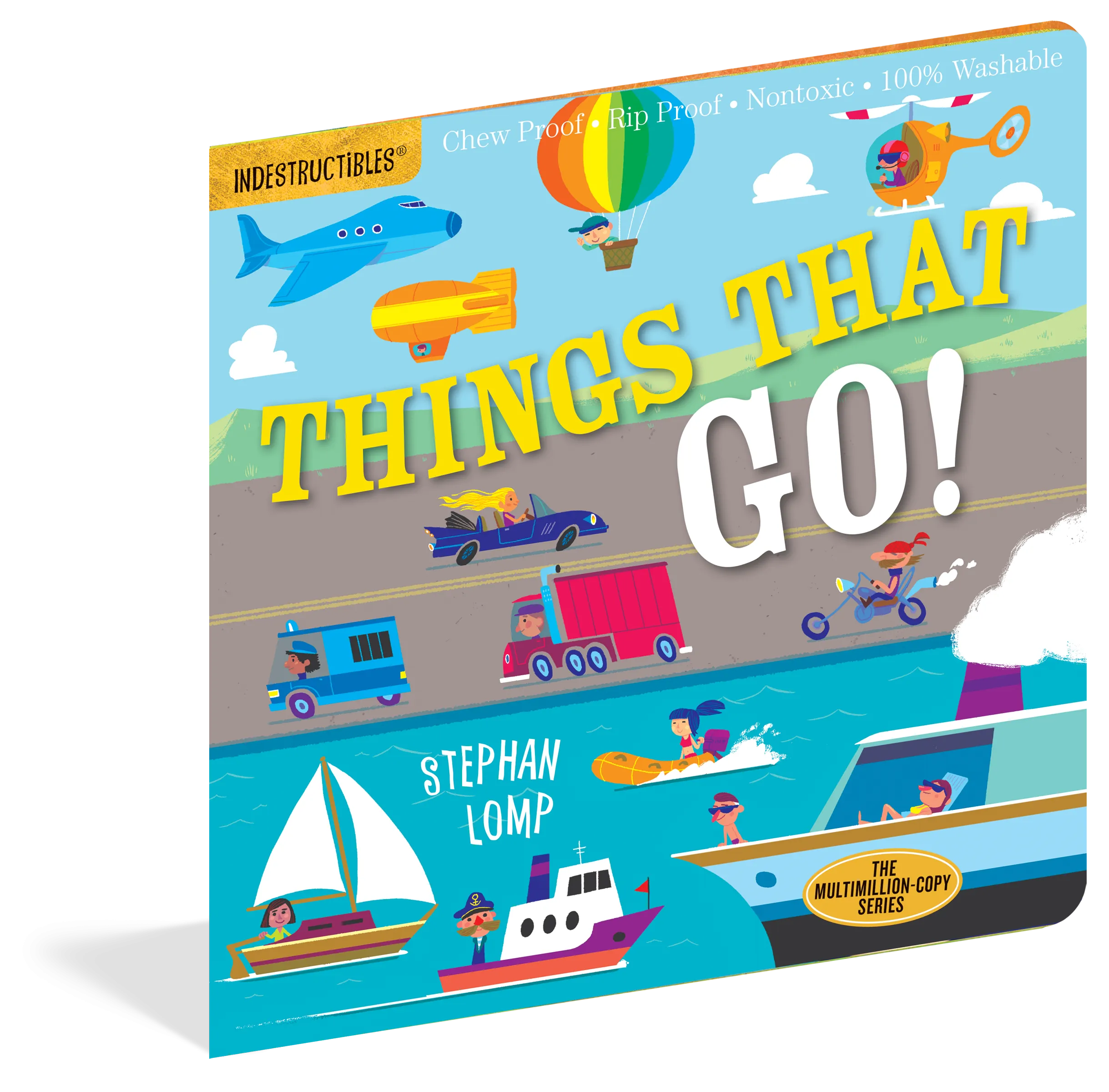 Indestructibles Book - Things that Go!