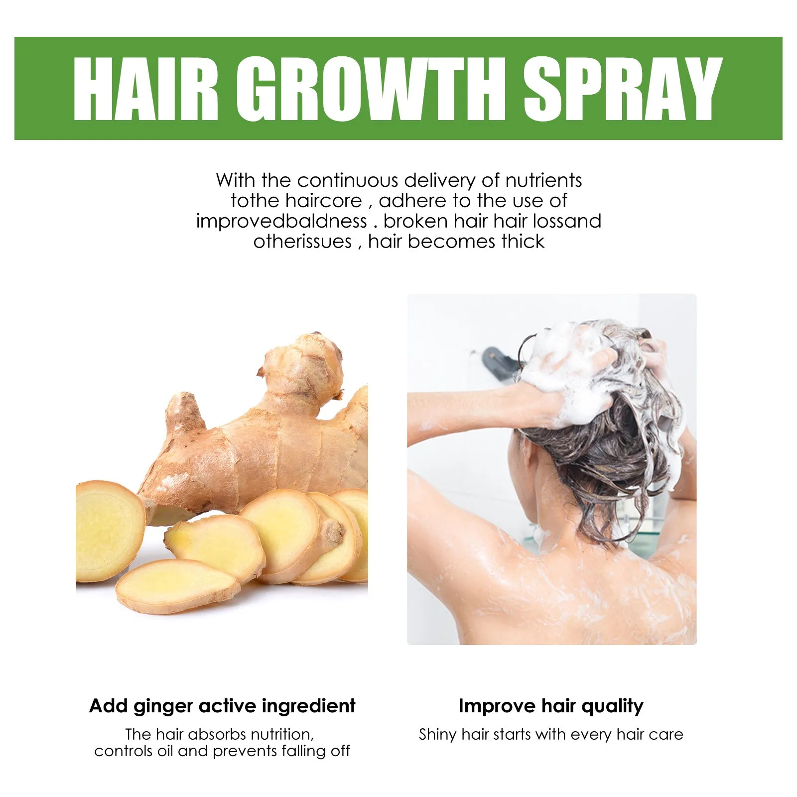 Jaysuing Hair Treatment, Strengthens Hair, Nourishes Root Growth And