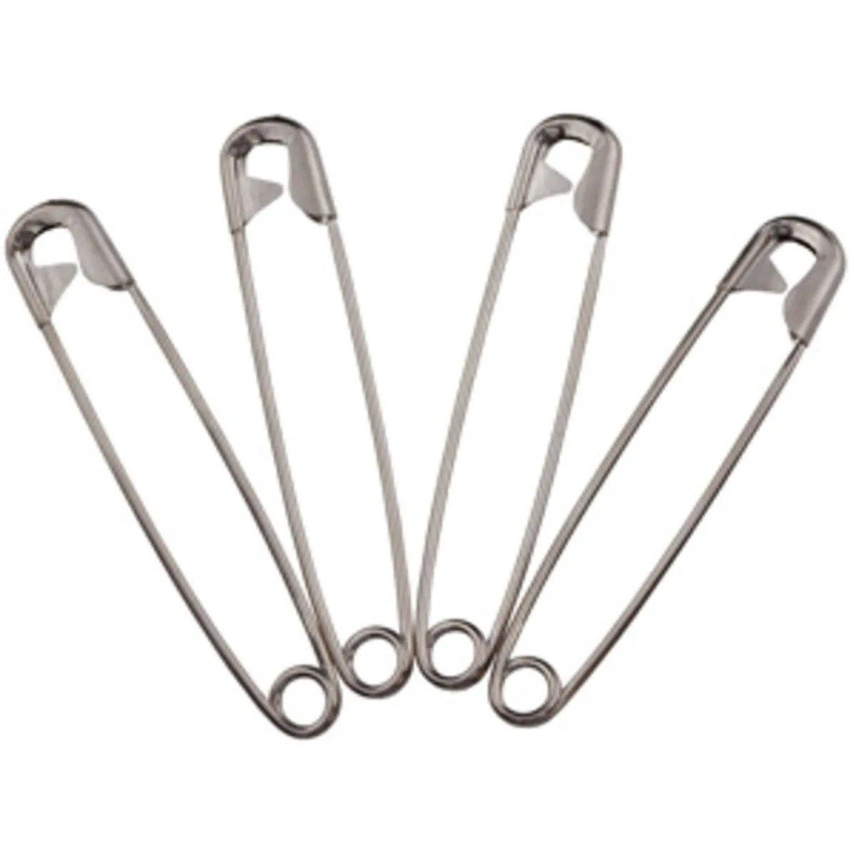 Jumbo Diaper Pins - 4 Pack