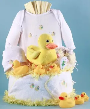 Just Ducky Layette Diaper Cake