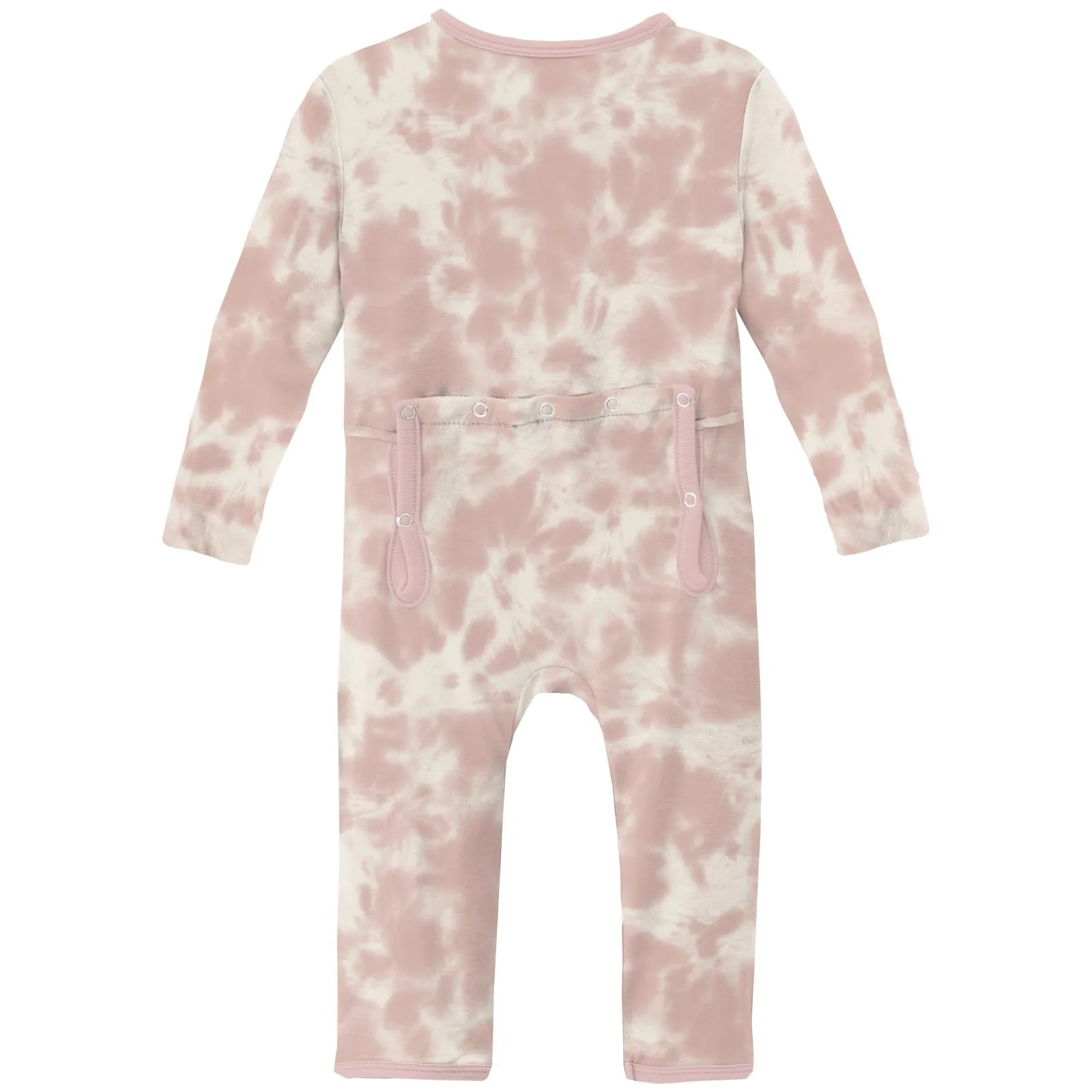 KicKee Pants Baby Rose Tie Dye Coverall with Zipper
