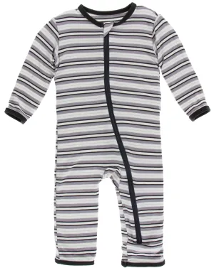 KicKee Pants India Pure Stripe Coverall with Zipper