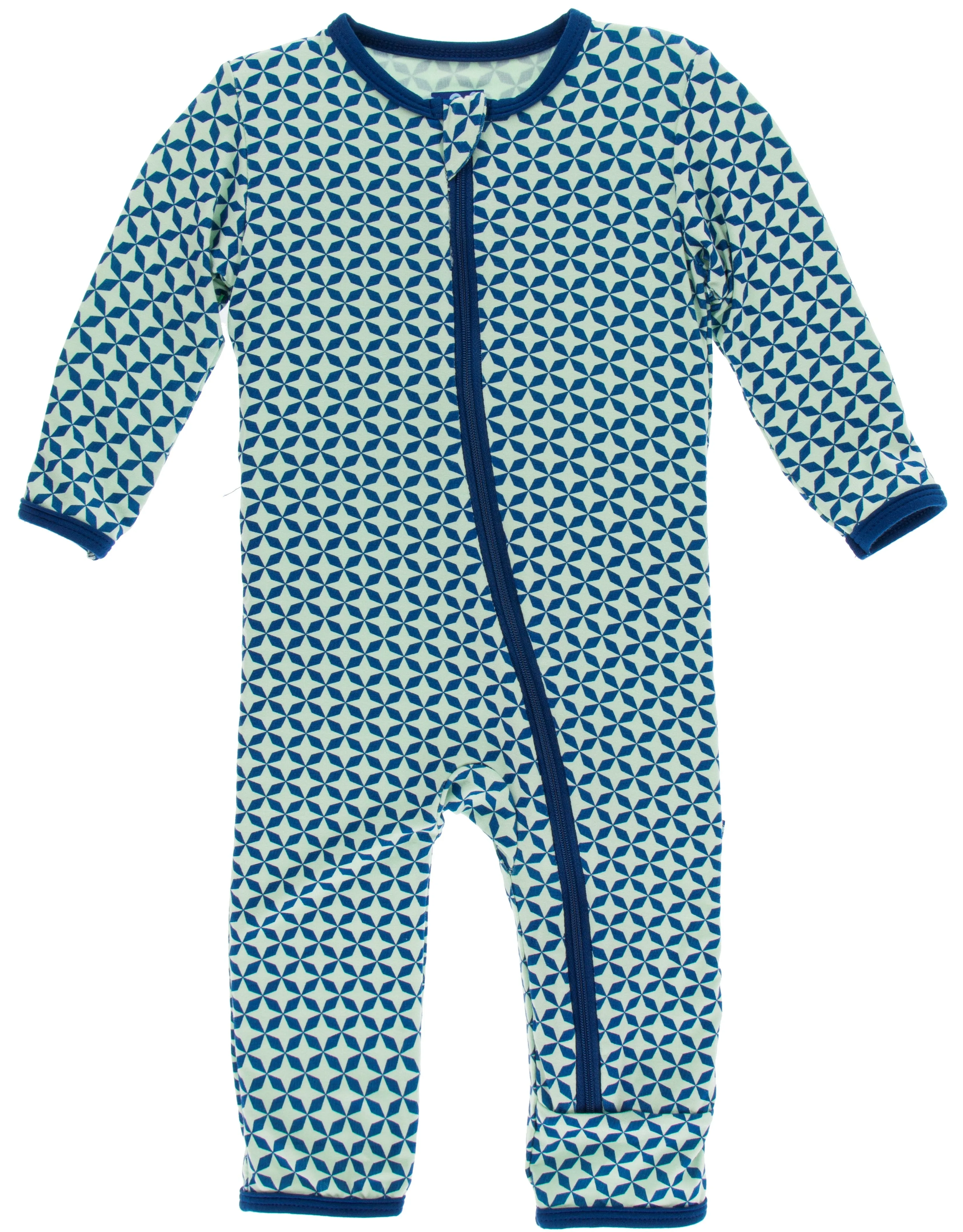 KicKee Pants Pistachio Taj Mahal Coverall with Zipper