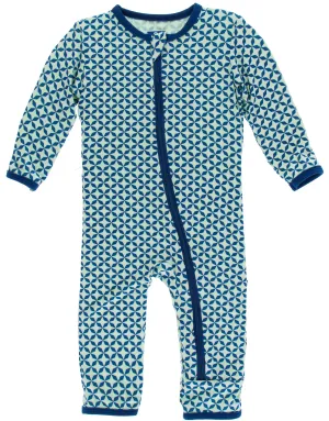 KicKee Pants Pistachio Taj Mahal Coverall with Zipper