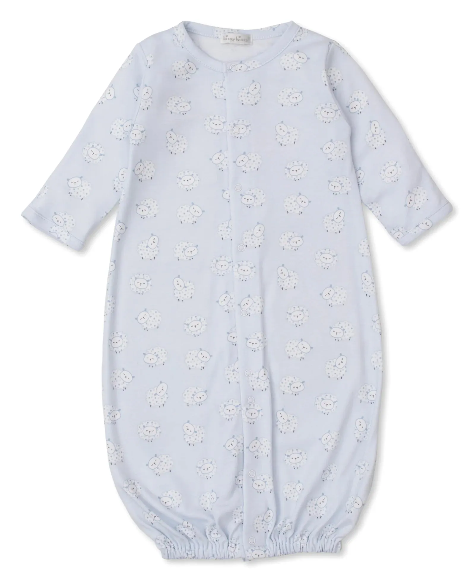 Kissy Kissy: Fleecy Sheep Blue Convertible Gown