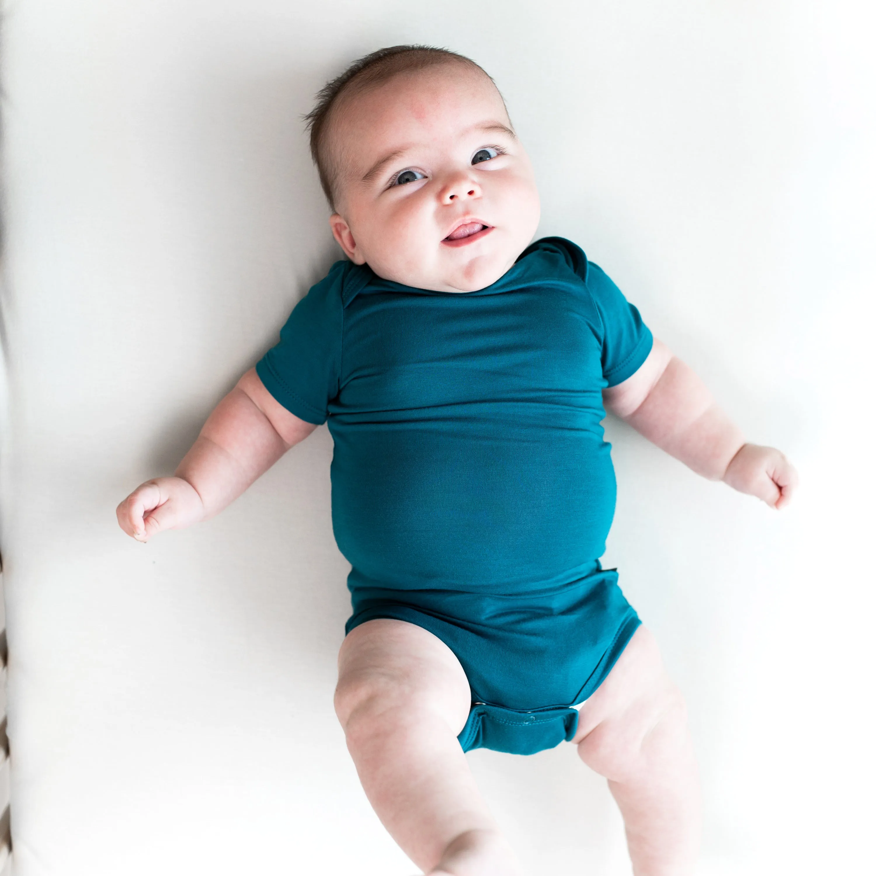 Kyte Baby Long Sleeve Bodysuit (Loch)